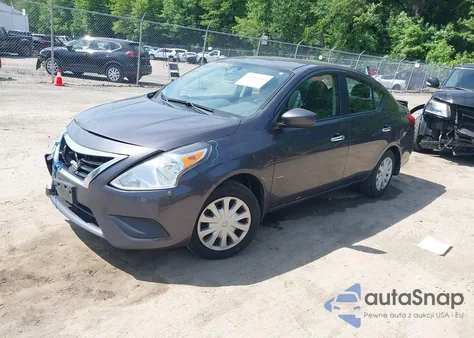 2015 Nissan Versa 1.6 Sv z USA, uszkodzony, nr VIN 3N1CN7AP3FL834359